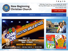 Tablet Screenshot of newbcc.com